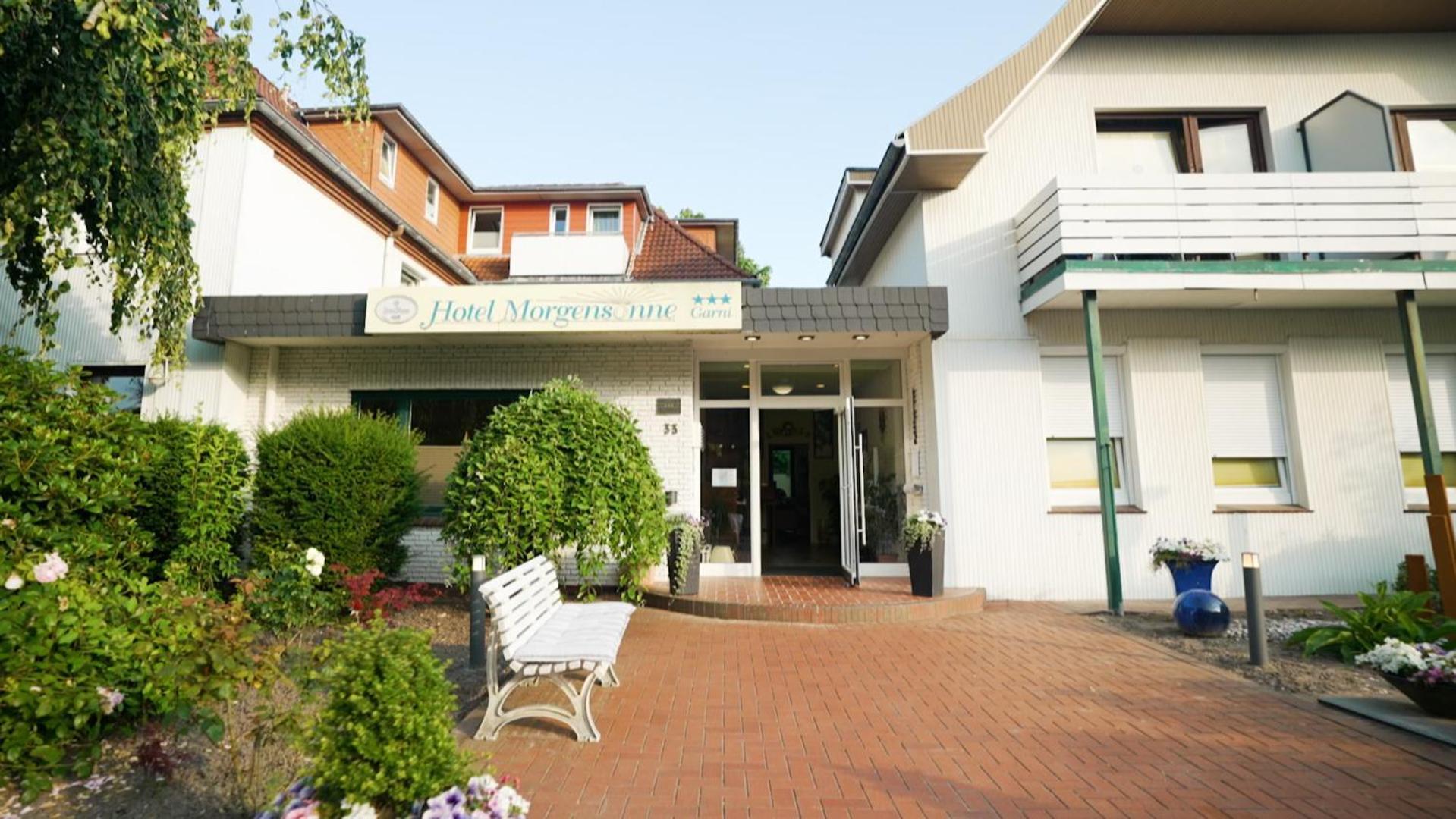 Hotel Morgensonne Garni 부숨 외부 사진